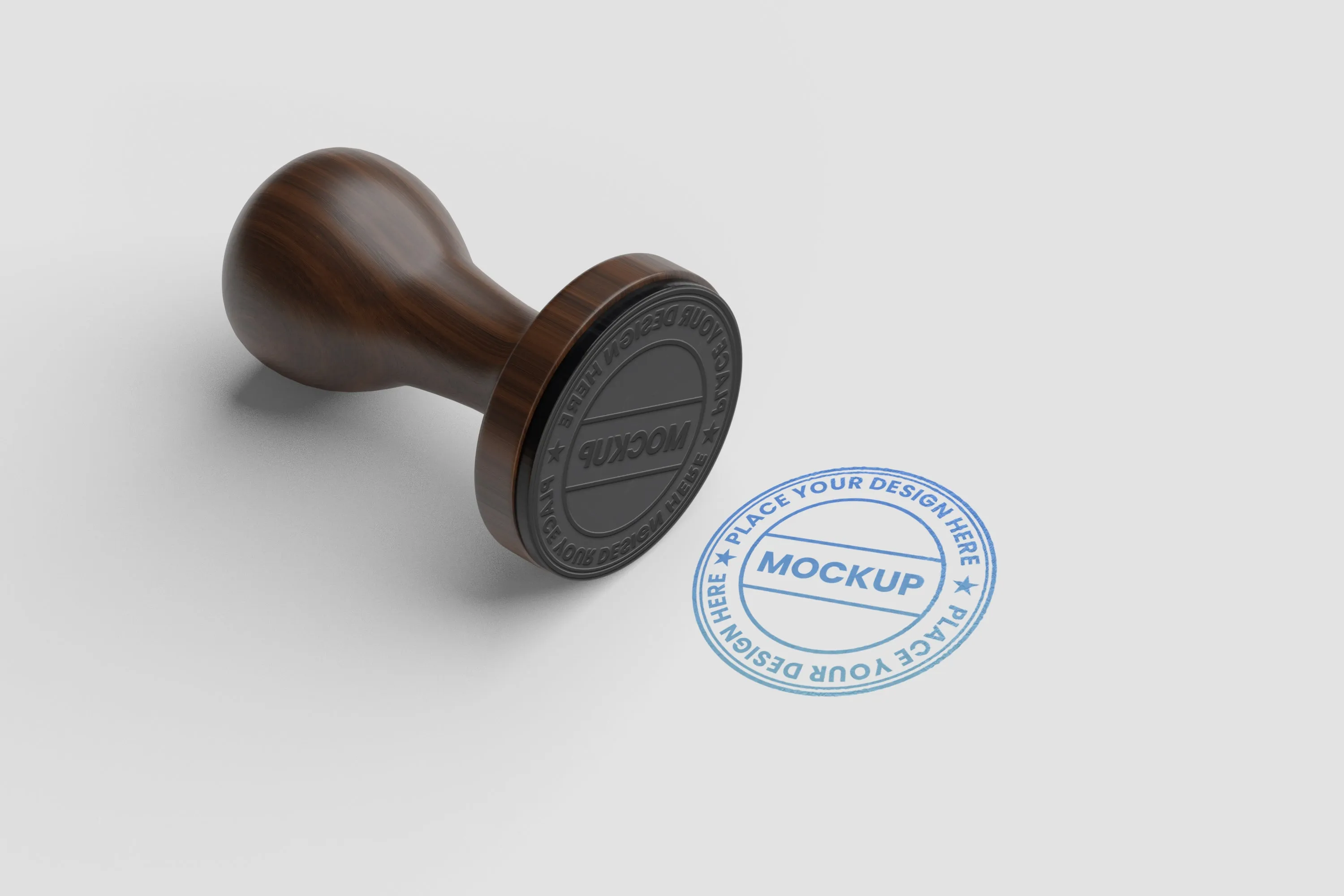 10 Free Rubber Stamp Mockups