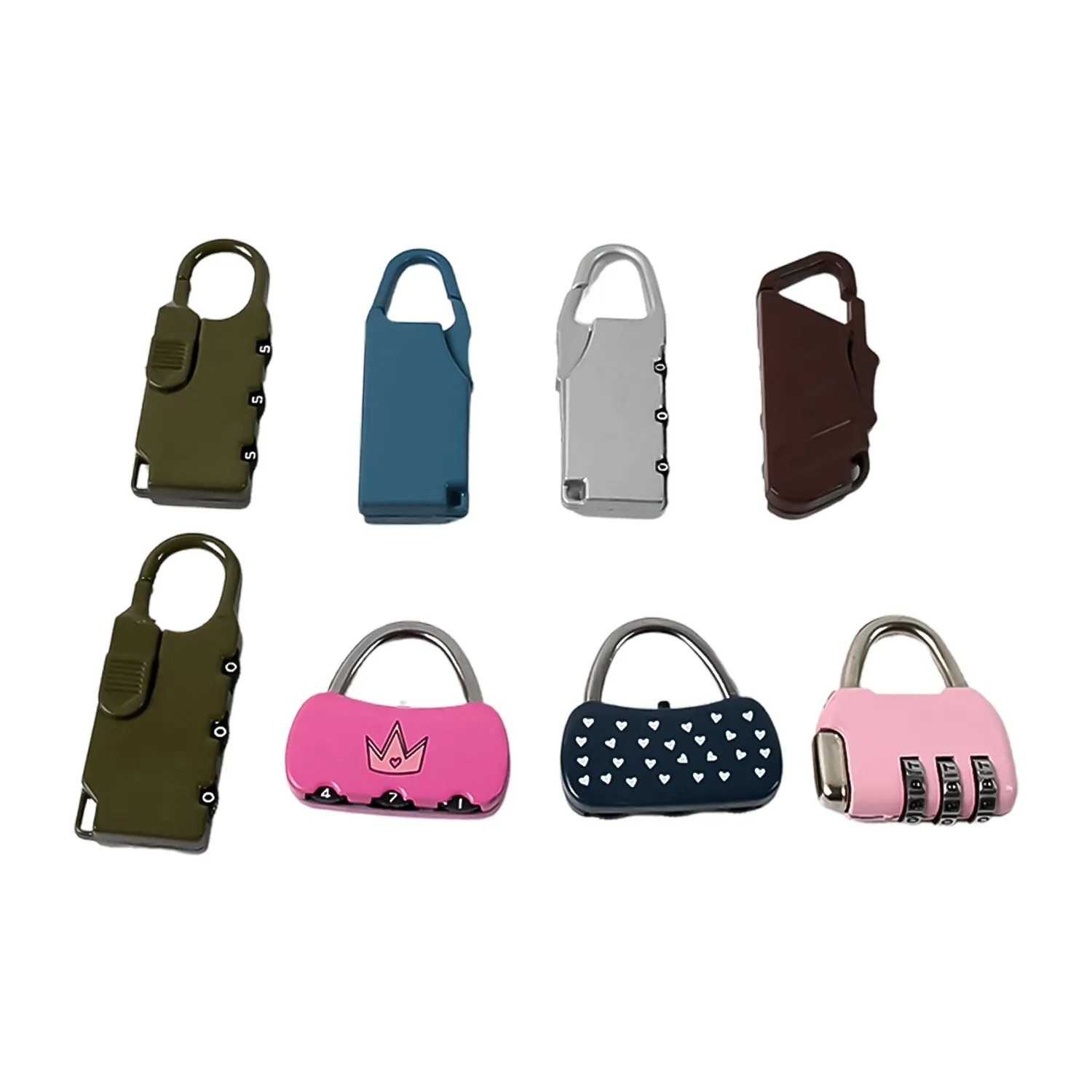 3 Digit Metal Combination Lock (1 Pc Mix Color)