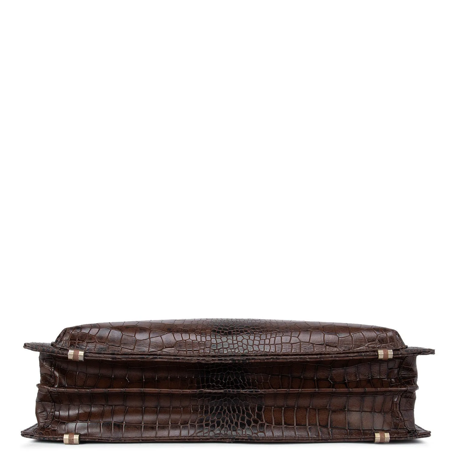 Brown Croco Effect Portfolio