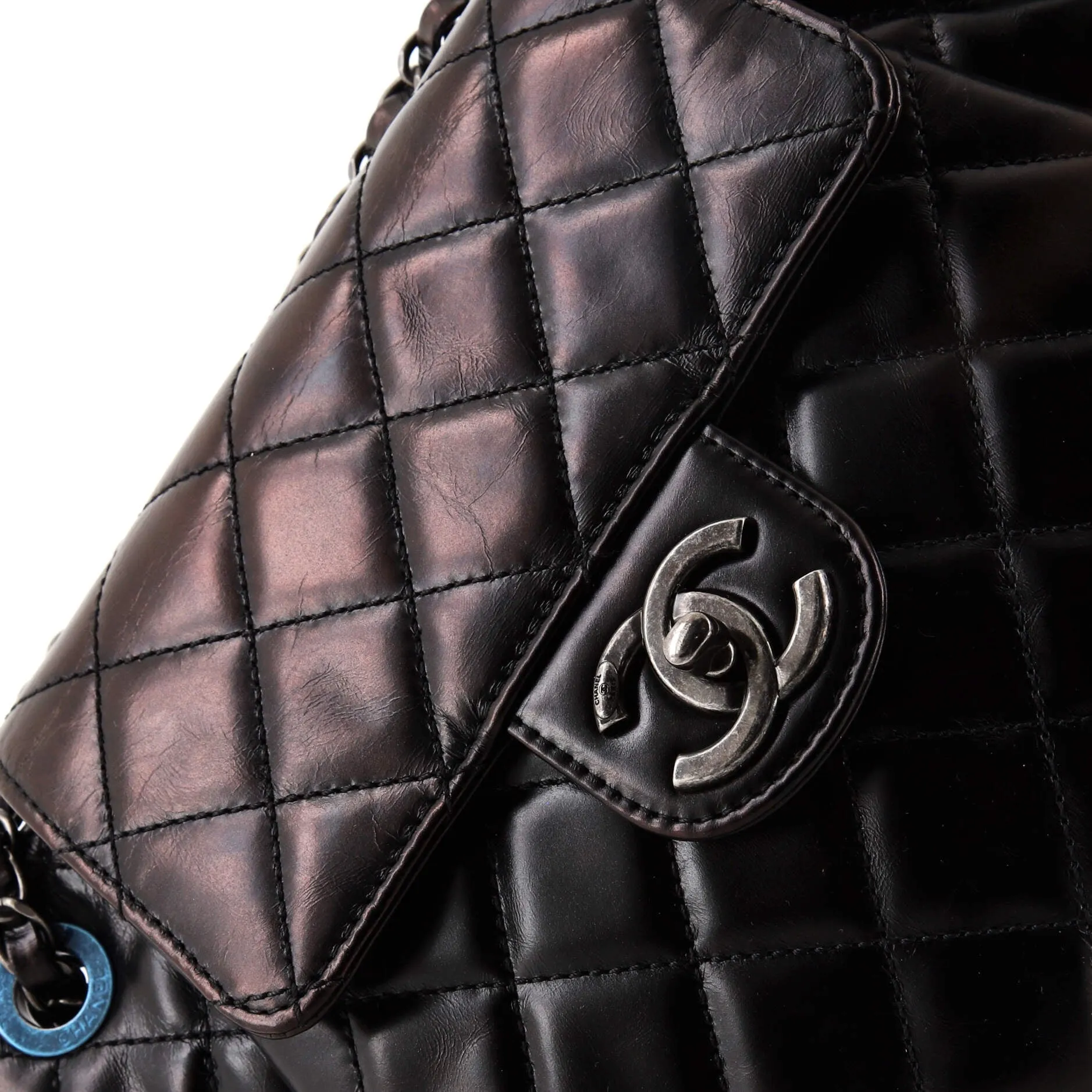 Chanel Coco Pleats Flap Bag Quilted