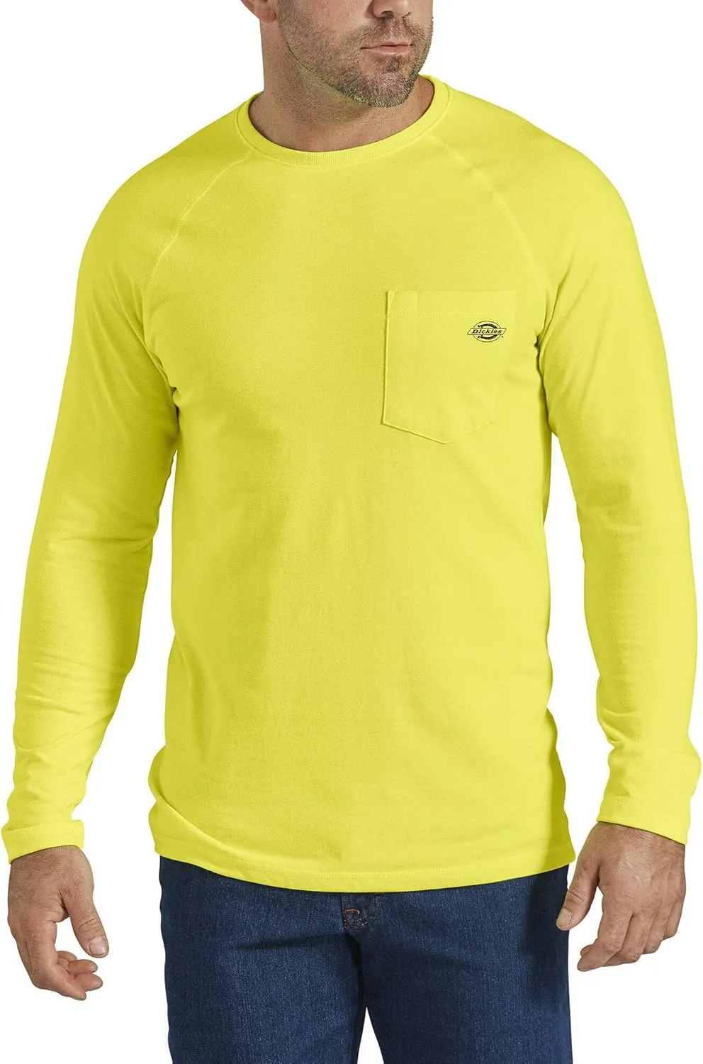 Dickies Men's Big and Tall Temp-iq Performance Cooling Long Sleeve T-Shirt