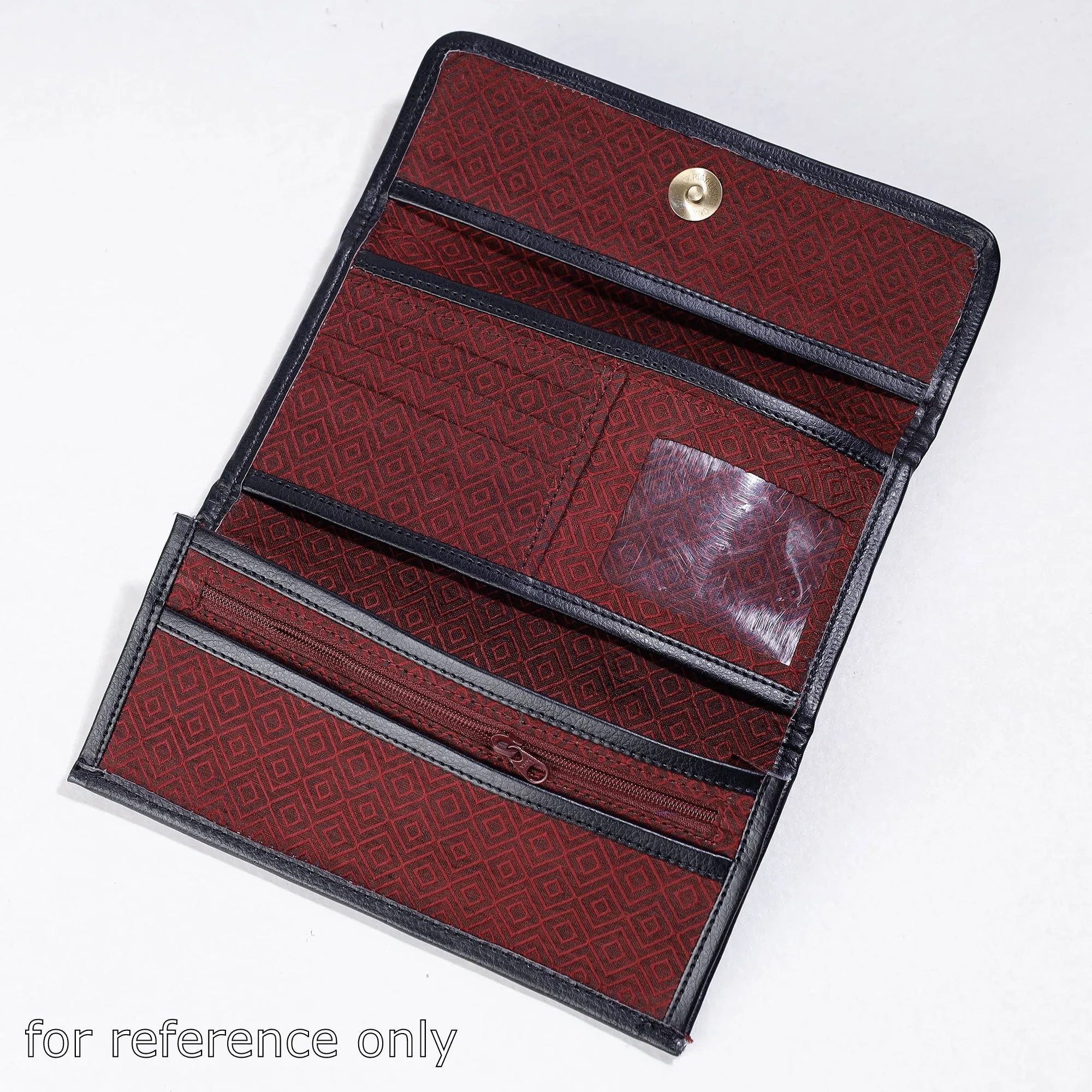 Maroon - Handpainted Kalamkari Natural Dyed Cotton Clutch