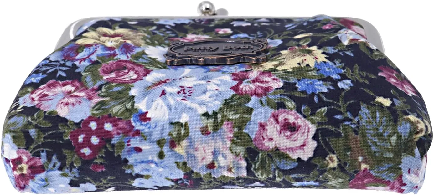 Patty Both Cute Classic Floral Exquisite Buckle Coin Purse