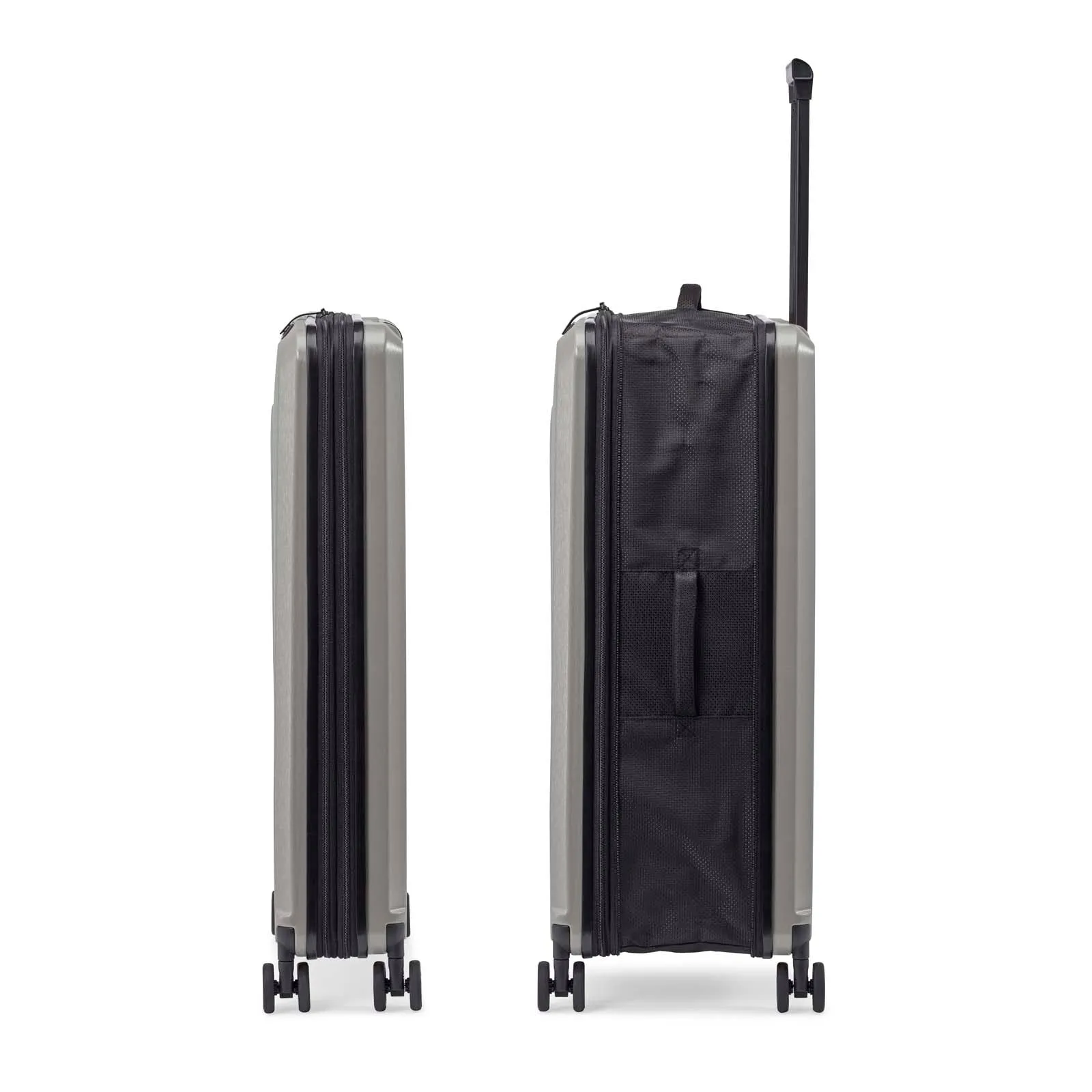 Senz° Foldaway Large Check In Trolley | Silk Grey