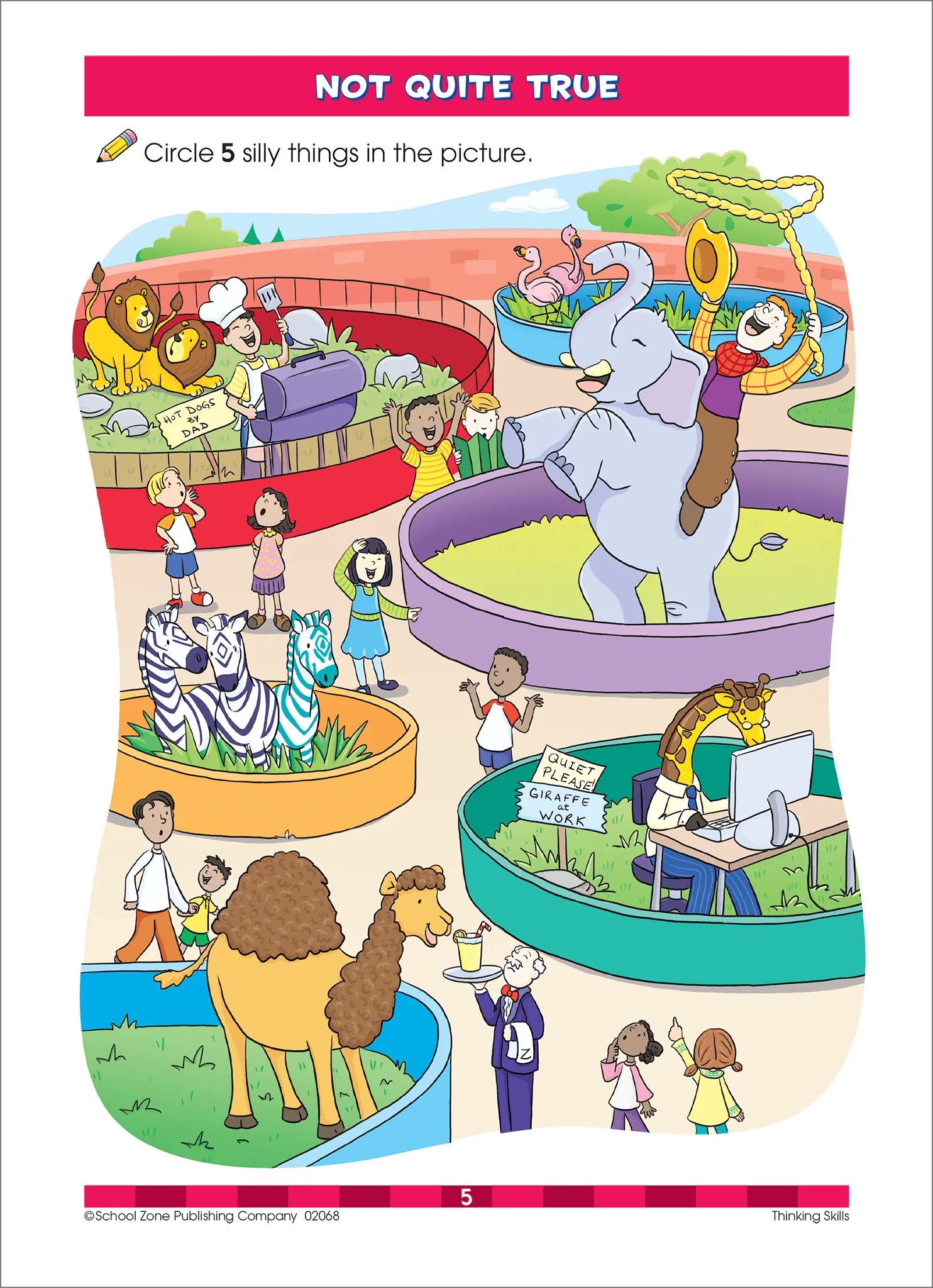 Thinking Skills Preschool Workbook