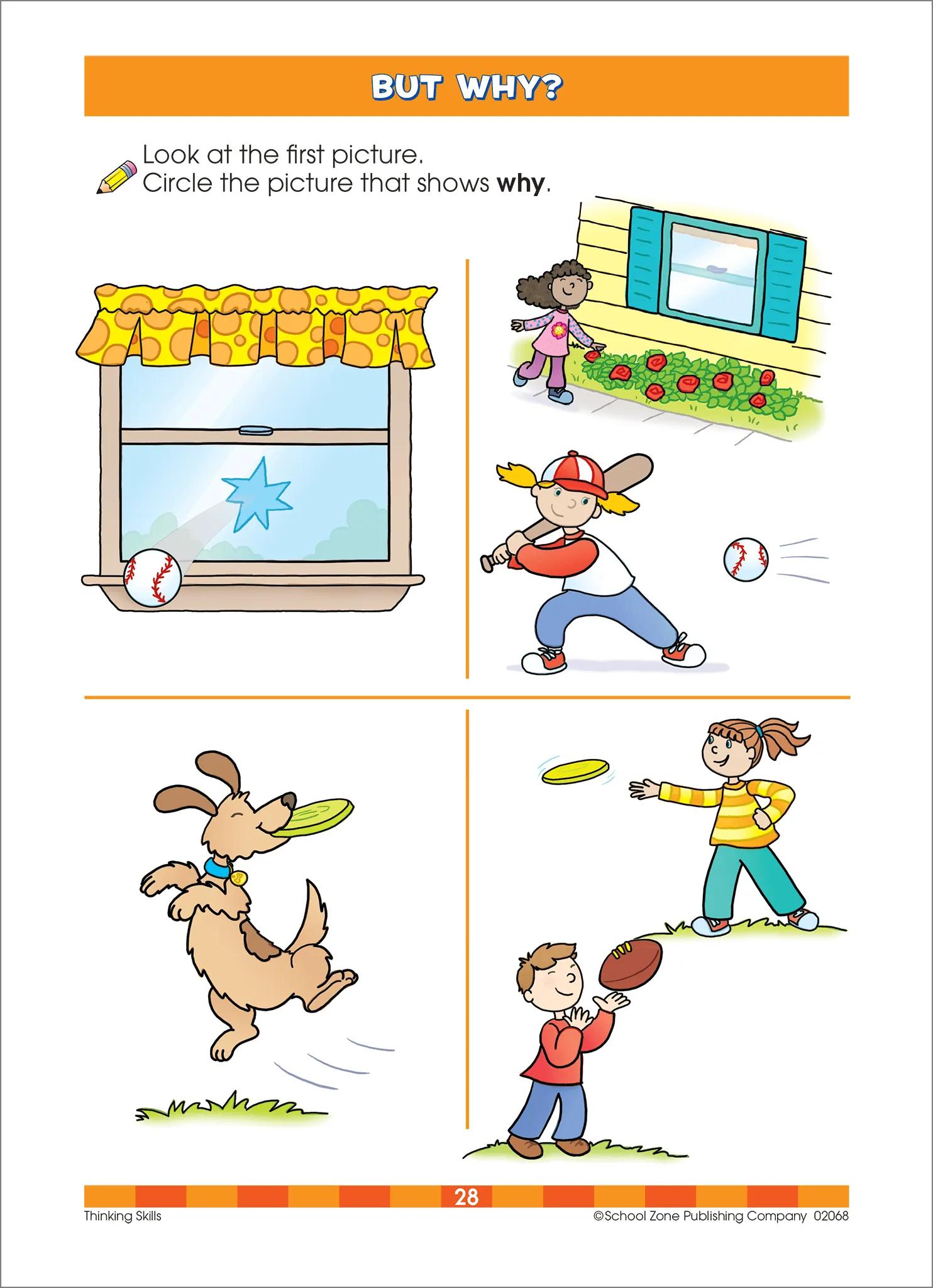 Thinking Skills Preschool Workbook